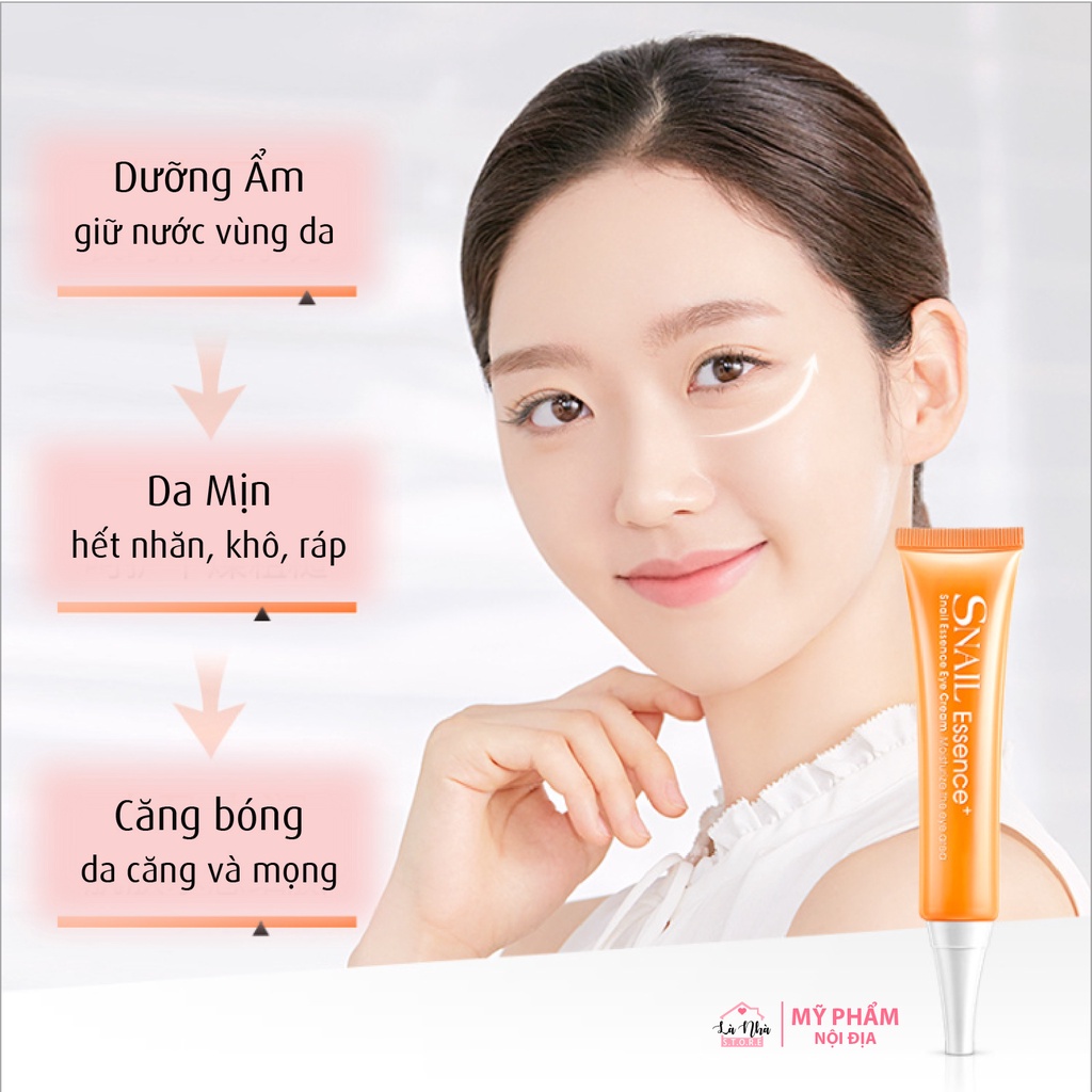 SERUM TINH CHẤT ỐC SÊN LAIKOU DƯỠNG ẨM MẮT GIẢM QUẦNG THÂM 30G