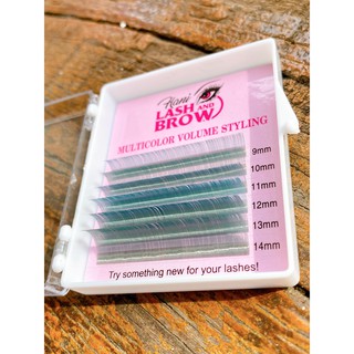 Mi Màu 9-14mm, 39k/Khay siêu xinh - Lông Mi Khay Mi Màu Hani