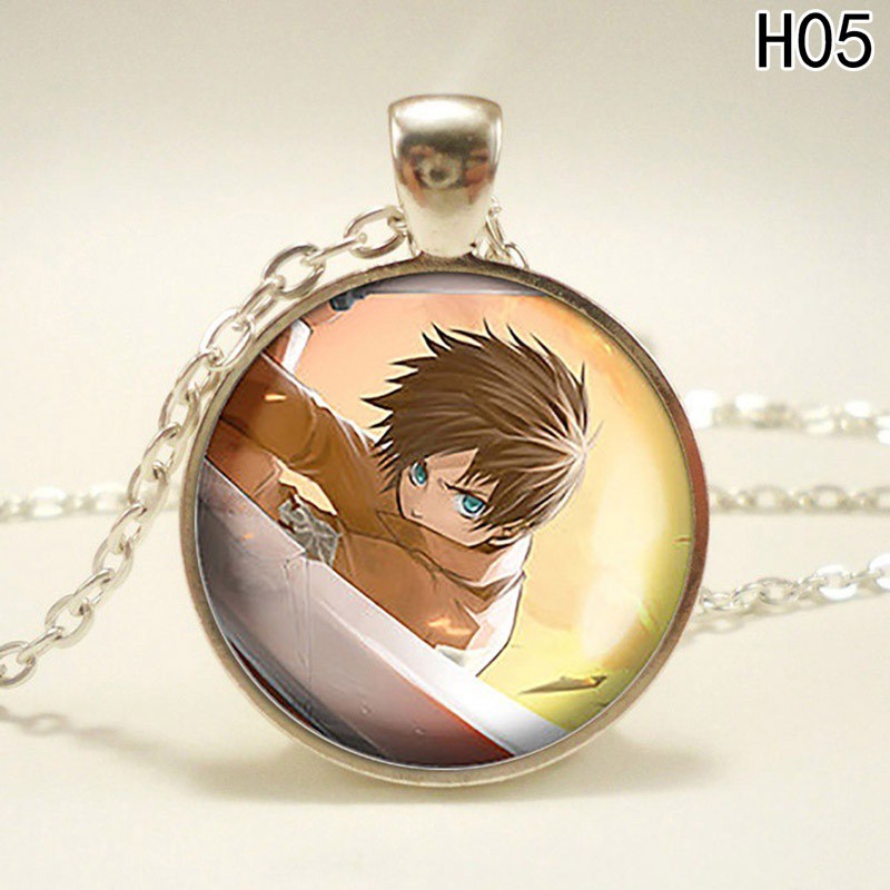 Dây chuyền có mặt hình nhân vật trong phim Attack On Titan
