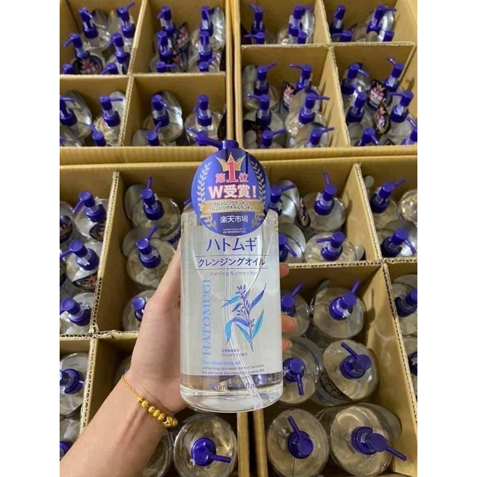 Tẩy trang Hatomugi 500ml