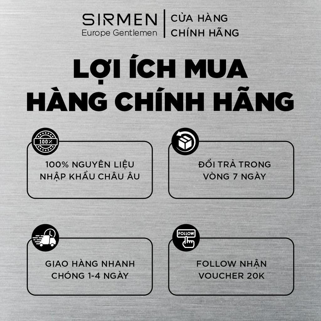 Sữa tắm gội nam 4 in 1 hương nước hoa châu Âu SIRMEN Europe Gentlemen cao cấp 350g công nghệ EU-Nano đậm đặc gấp 2 lần