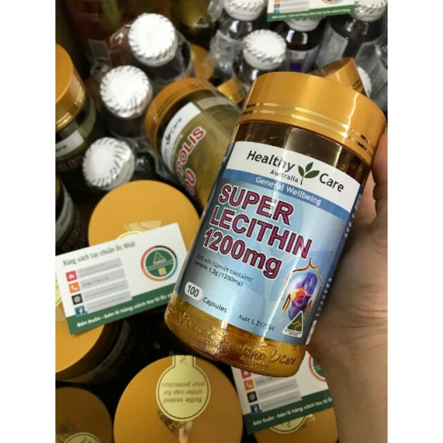 Mầm đậu nành Super lecithin 12000mg Healthy Care