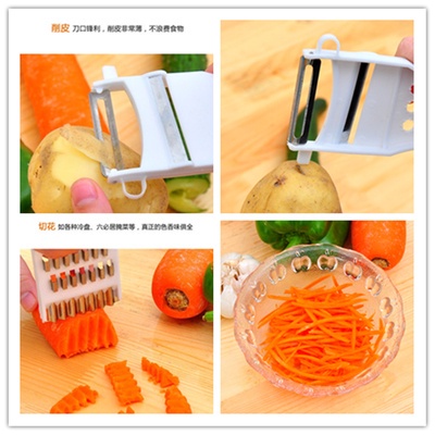 Dụng cụ dao bào gọt rau củ đa năng - dùng được cho đầu bếp thuận tay trái