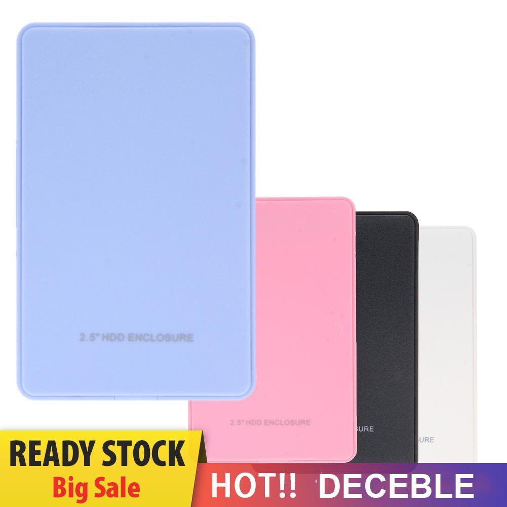 Hộp Đựng Ổ Cứng Ngoài 2.5in Usb 2.0 Sata Hd Ốp | BigBuy360 - bigbuy360.vn