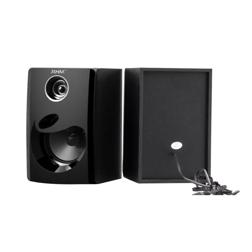 Loa RHM 2.0 RM115 Công Suất 10W (5Wx2) - Không Có Bluetooth - Hàng Chính Hãng Bảo Hành 12 Tháng.