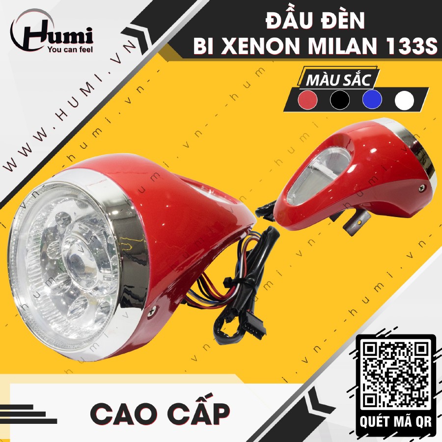 Bộ đèn Milan 133S Plus Bi Xenon