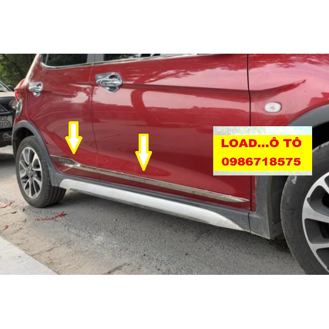 Nẹp Sườn Vinfast Fadil 2022-2019 Mạ Crom Cao Cấp