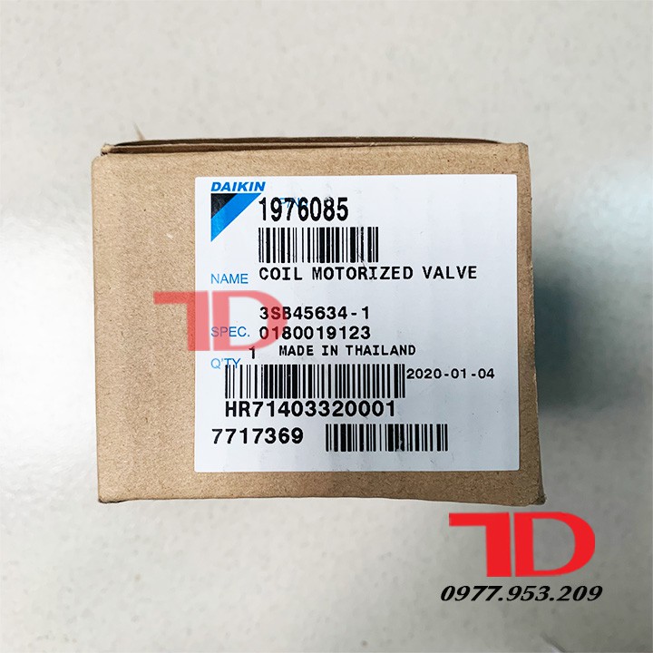 VAN TIẾT LƯU DAIKIN R32, R410, COIL DAIKIN