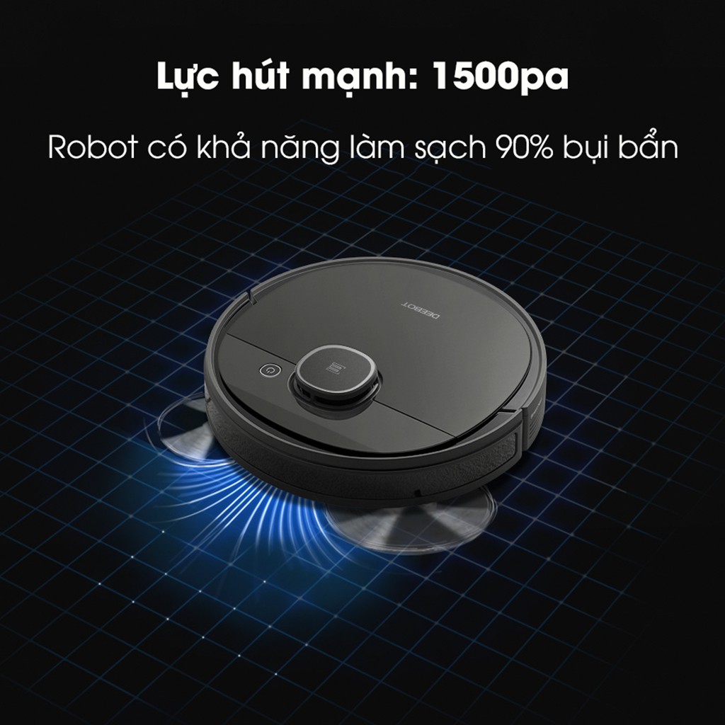 [Mã 154ELSALE2 giảm 7% đơn 300K] Robot hút bụi lau nhà Ecovacs Deebot T5 Hero