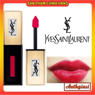 Son kem YSL 201 Dewy Red màu Đỏ