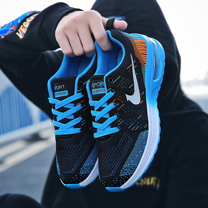 Giày Thể Thao Chạy Bộ Thoáng Khí Phong Cách Hàn Quốc Cho Cặp Đôi size 36-46
