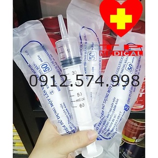 Bơm cho ăn - Bơm tiêm 50cc Vinahankook