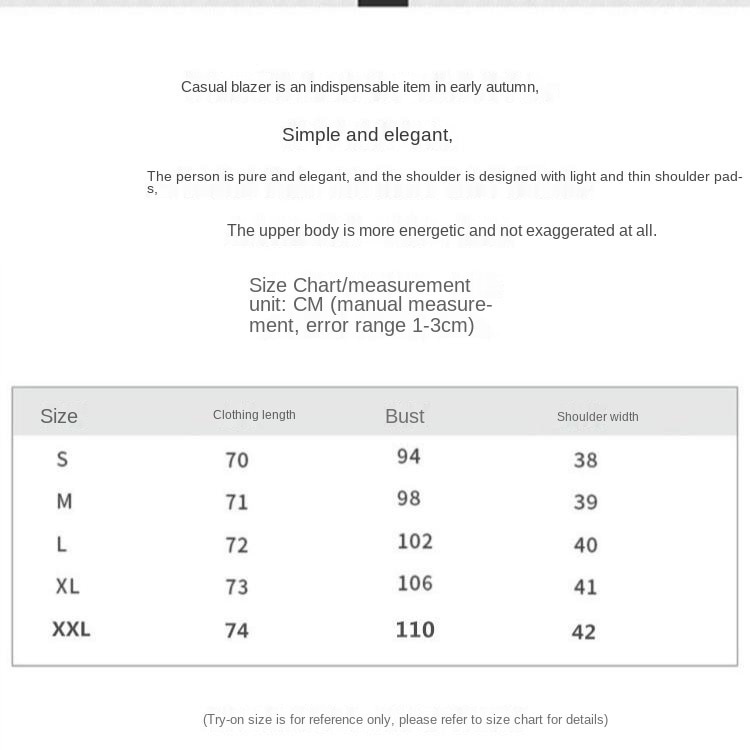 Áo Khoác blazer oversize Thời Trang Thu Đông Hàn Quốc 2022 Dành Cho Nữ | BigBuy360 - bigbuy360.vn