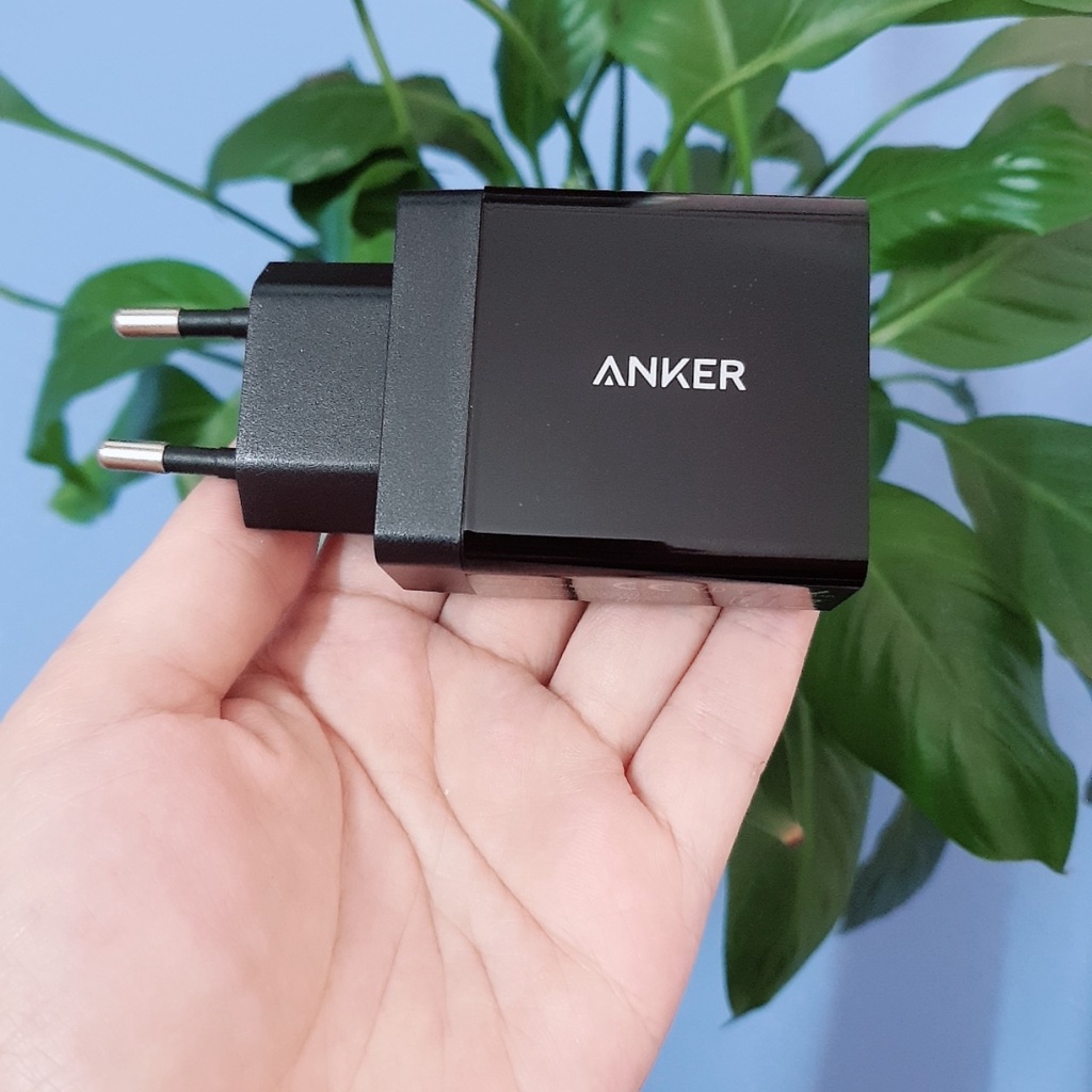 Củ Sạc Nhanh Anker 18w - A2013 - Quick Charge 3.0 (Có PowerIQ) - [PowerPort+ 1] - Chính Hãng Anker - Bảo Hành 12 Tháng