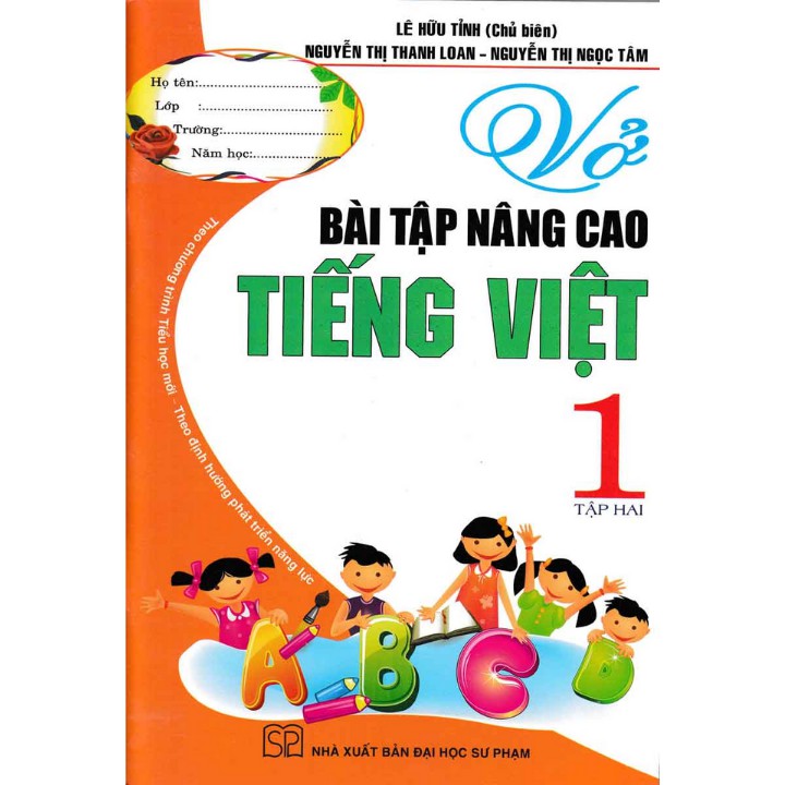 Sách - Vở Bài Tập Nâng Cao Tiếng Việt 1 - Tập 2 (Theo Chương Trình Tiểu Học Mới Định Hướng Phát Triển Năng Lực)