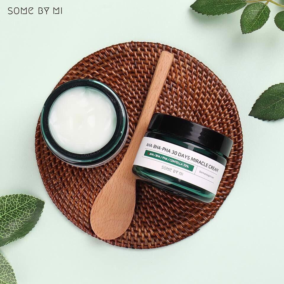 Kem dưỡng sạch mụn 30 ngày Some By Mi AHA-BHA-PHA 30 Days Miracle Cream 60g