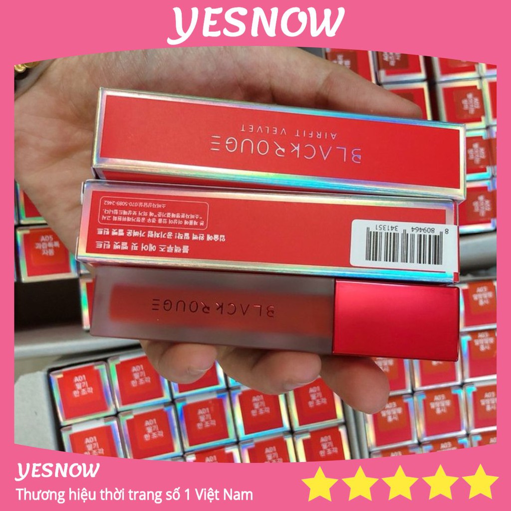[Sẵn 22 màu] Son Kem Lì Black Rouge Air Fit Velvet Tint