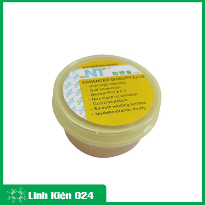 Mỡ hàn thiếc Soldering Flux Paste ZJ-18 hỗ trợ hàn mạch
