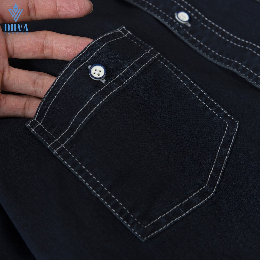 Áo Sơmi Denim ngắn tay Nam SM03 | BigBuy360 - bigbuy360.vn