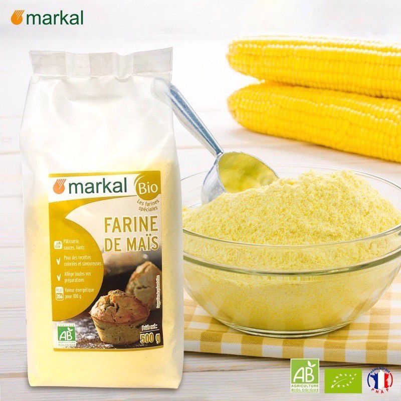 Bột bắp/ bột ngô hữu cơ Markal 500gr