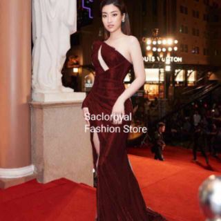 Đầm dạ hội kim sa siêu sang trọng