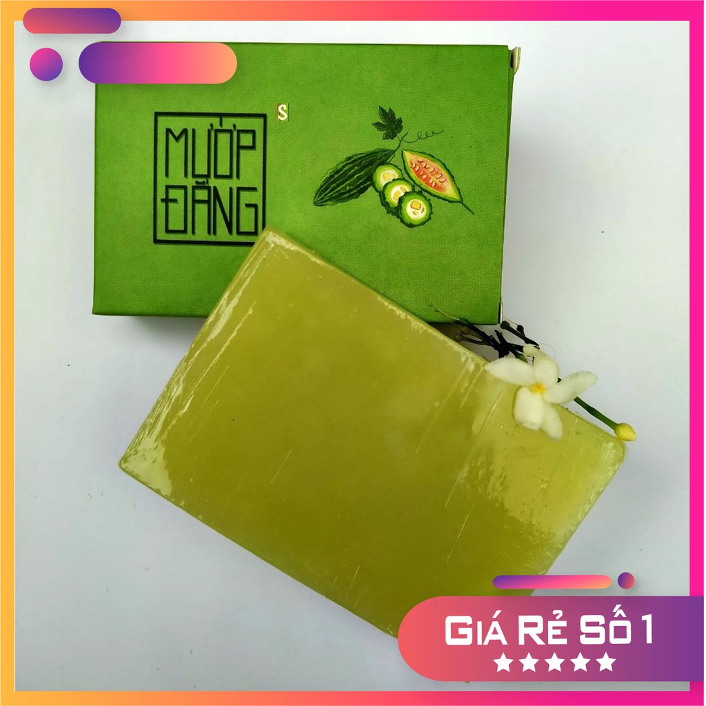 Xà Bông Sinh Dược- Xà Bông Mướp Đắng Mát Da, Ngừa Mụn Lưng 100gr