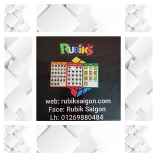 Thẻ công thức CFOP Zcube 1 bộ 3 thẻ