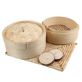 Nồi hấp Dice bằng tre dim sum