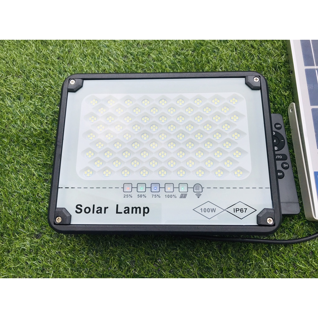 Đèn năng lượng mặt trời 300W, 200W, 100W chống lóa độ bền cao lên đến 7-10 năm sử dụng