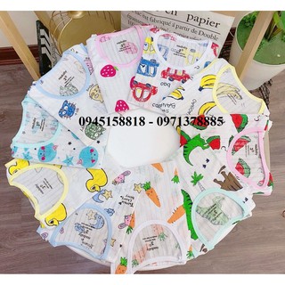 Bộ cotton giấy cộc chui đầu