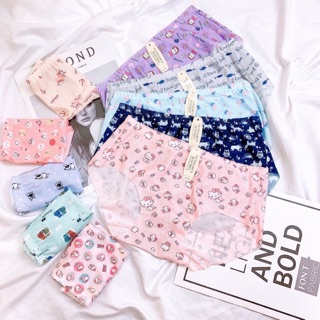 Set 5c đồ lót thun hoạt hình