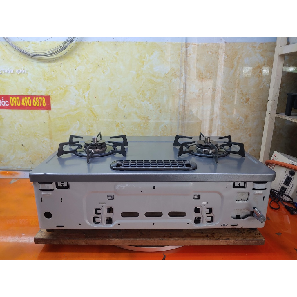 Bếp gas nội địa Nhật Rinnai RKE661FTS 020372 nguồn 3V giá 1,5tr 1 đổi 1 KẾT BẠN ZALO 0909306149 GỬI HÌNH &VIDEO THỬ BẾP
