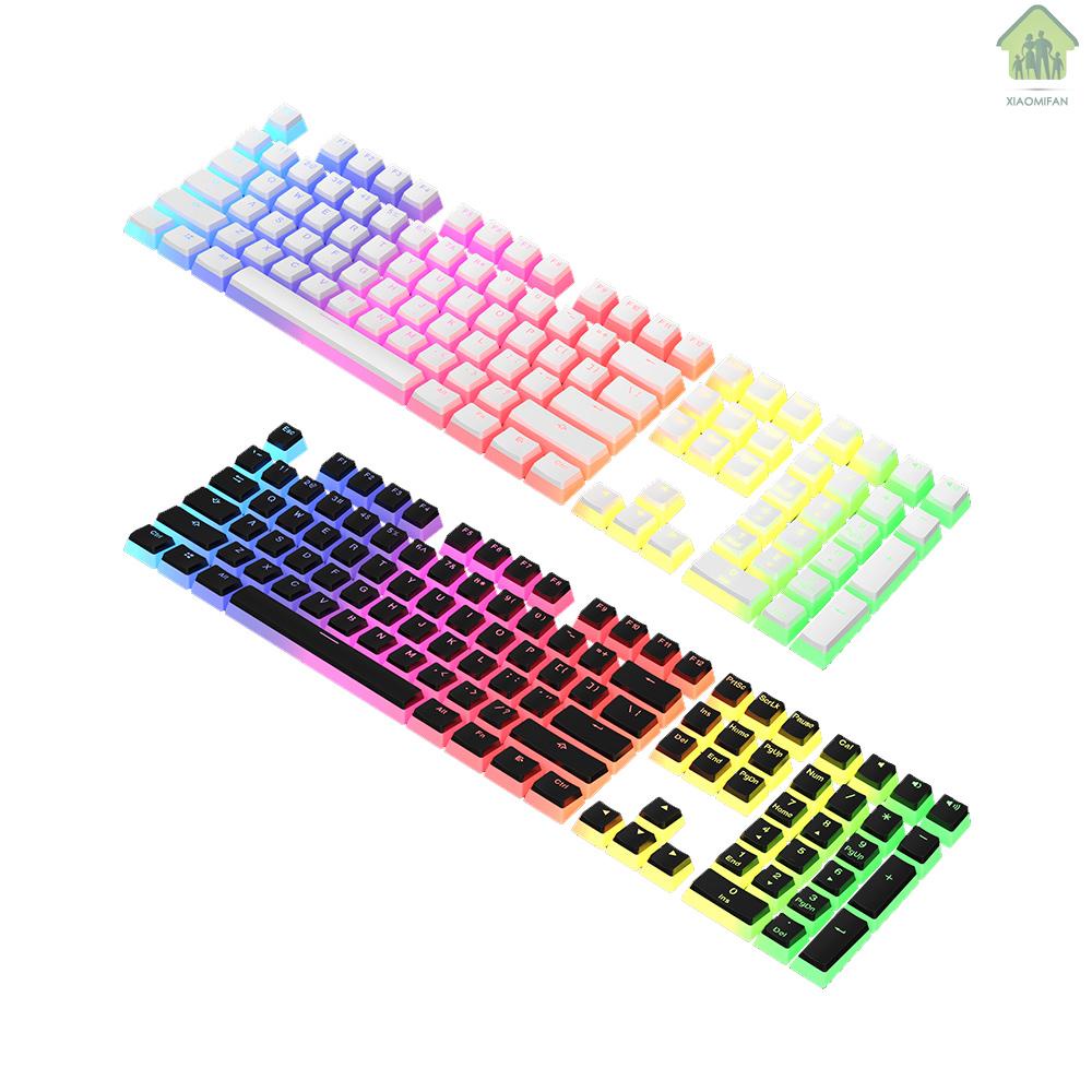 Bộ 108 Phím Pbt Màu Đen Nhám Cho Bàn Phím Cơ