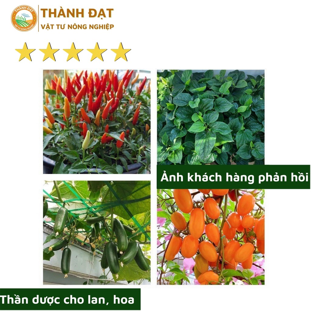 1kg Phân bón NPK, phân bón đầu trâu npk 13-13-13+TE dùng cho cây trồng giúp tăng năng suất, cải tạo đất