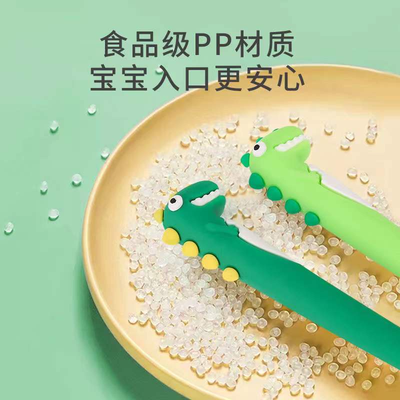 Bàn Chải Đánh Răng Lông Mềm Hình Khủng Long Cho Bé