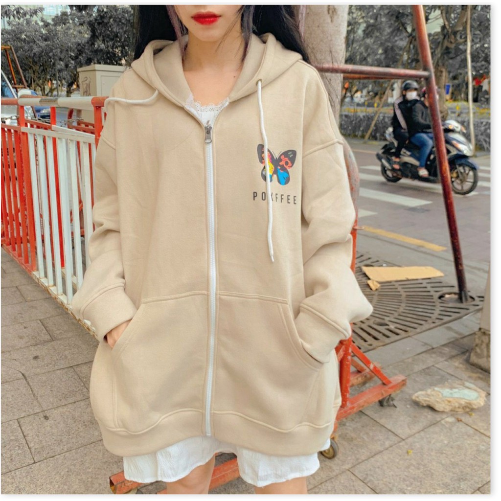 ÁO HOODIE NỮ FOM RÔNG DÀI PHỦ MÔNG THỜI TRANG SÀNH ĐIỆU