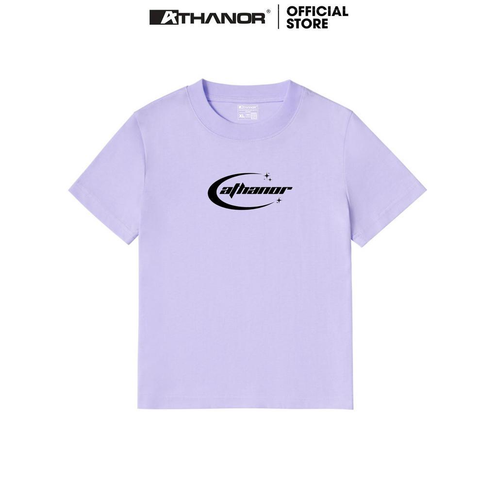 Áo Thun Baby Tee ATHANOR Y2K form fit cotton premium tay ngắn mẫu LOGO Y2K