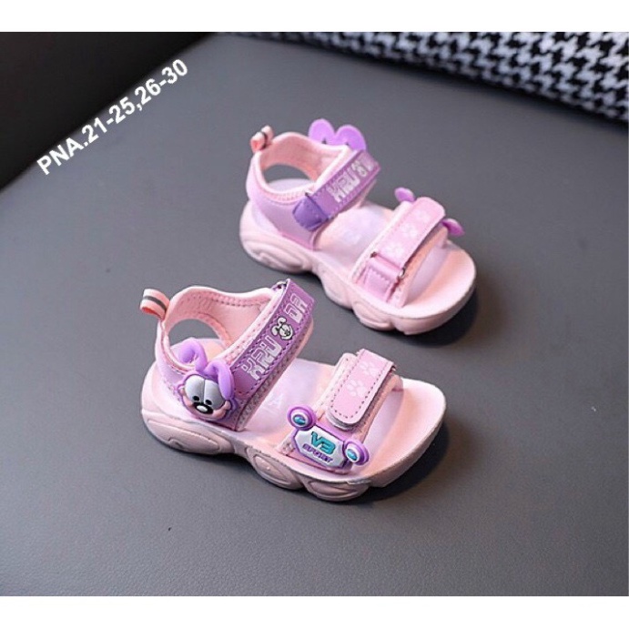 ⚡️[Kho Sỉ- Deal Sốc] Dép Sandal Bé Gái Hình Chuột Mickey Siêu Nhẹ Siêu Bền Chất Quảng Châu Trung Quốc sz 21-30