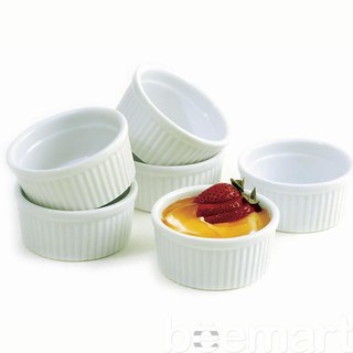 Khuôn ramekin trắng lớn