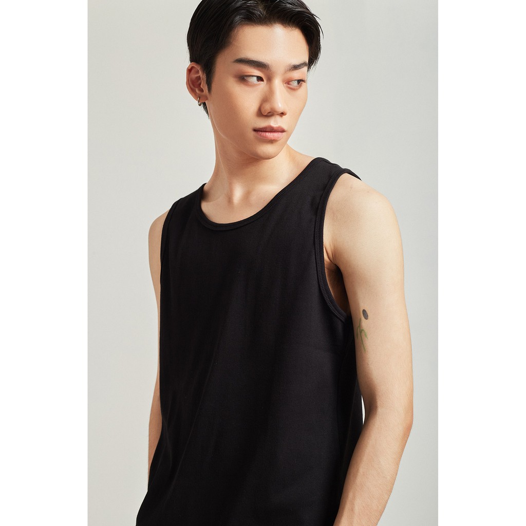 Áo tanktop nam HIGHWAY MENSWEAR Matthew Tanktop đen