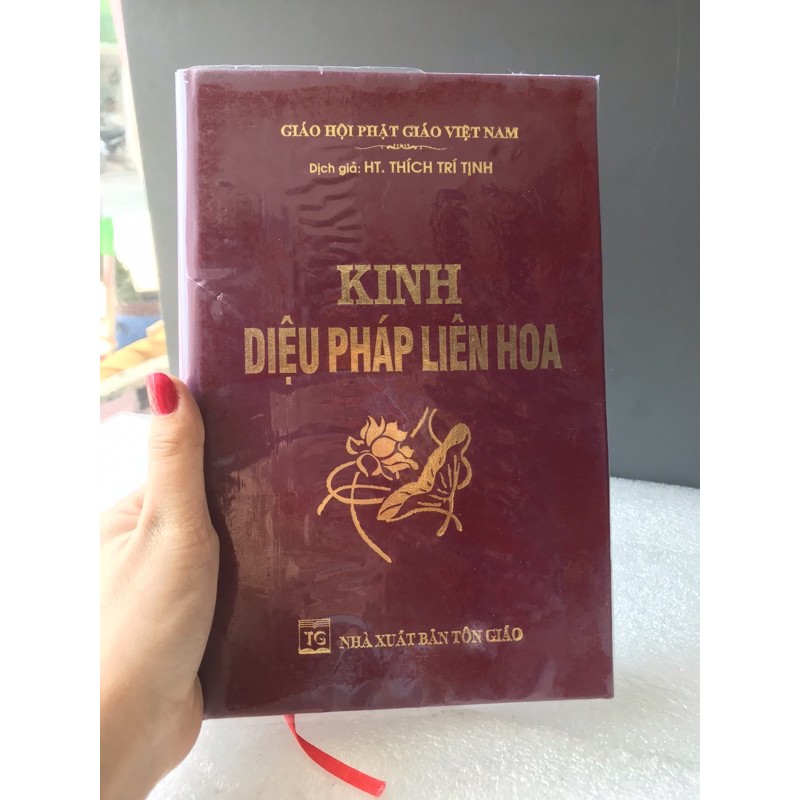 KINH DIỆU PHÁP LIÊN HOA bìa da