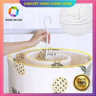Móc Phơi Chăn Dạng Xoắn Tròn Inox Tiện Lợi Tiết Kiệm Diện Tích - home decor