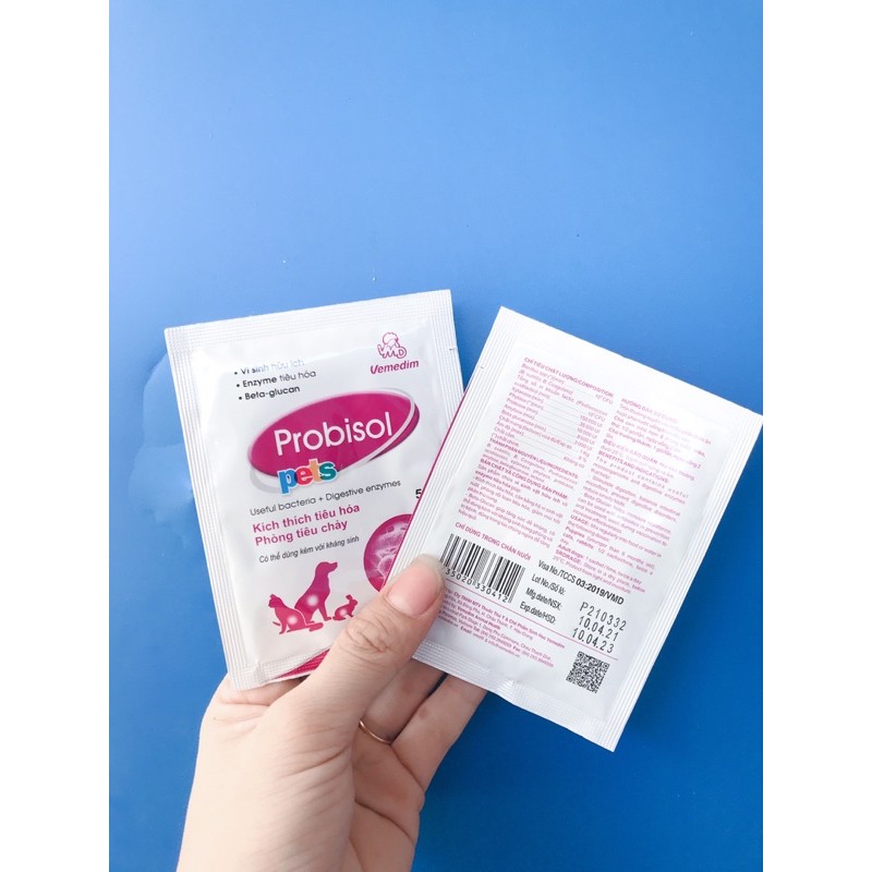 Probisol Men Tiêu Hoá Cho Chó Mèo 5g