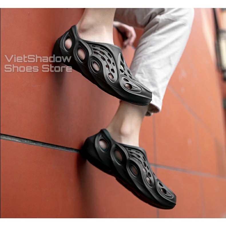 Giày nhựa siêu nhẹ - Chất liệu nhựa EVA với 5 màu đen, xám, trắng, be và da cam - Mã SP M071