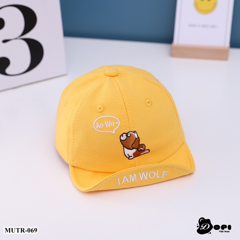 Mũ lưỡi trai cho bé trai bé gái từ 6-18 tháng MUTR-069