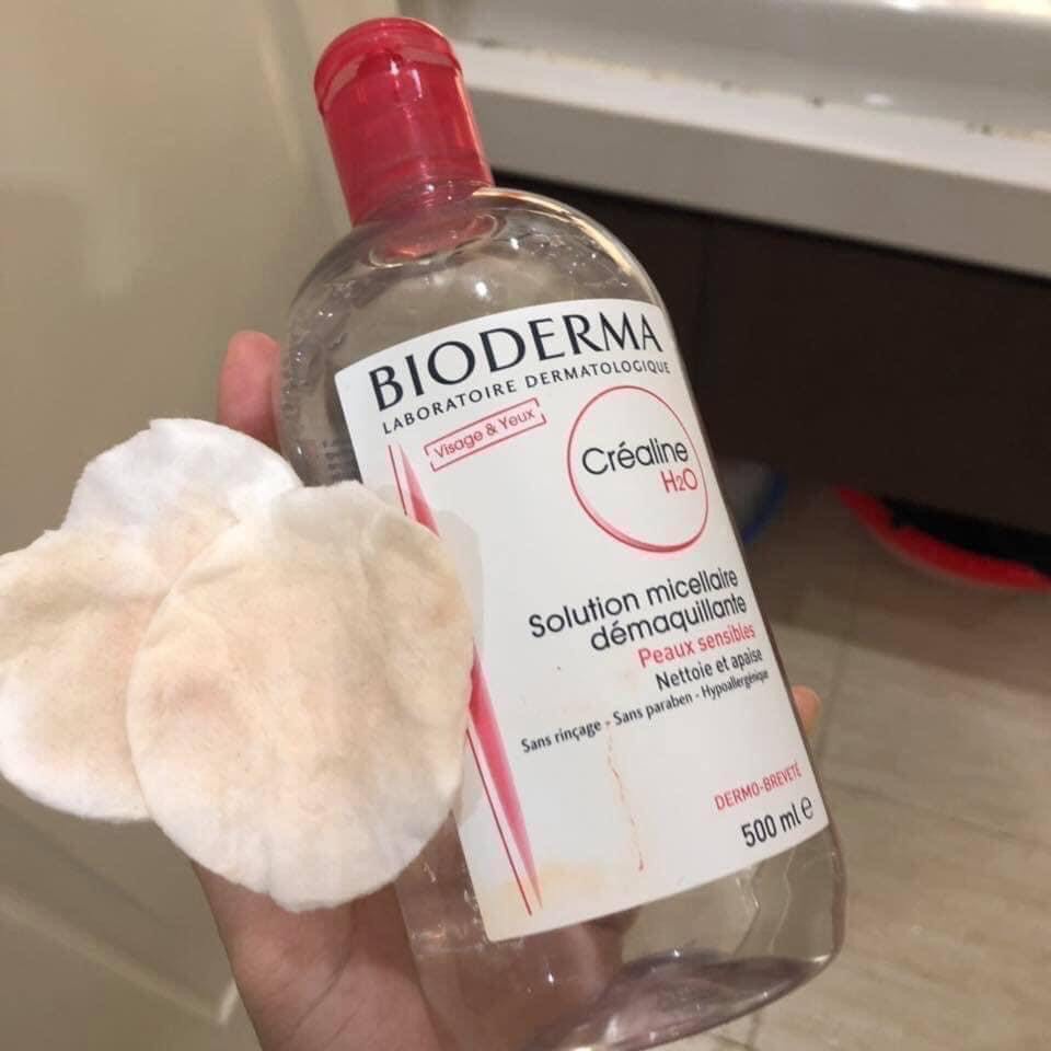 Nước Tẩy Trang Bioderma Crealine/Sebium H2O 100 - 500ML
