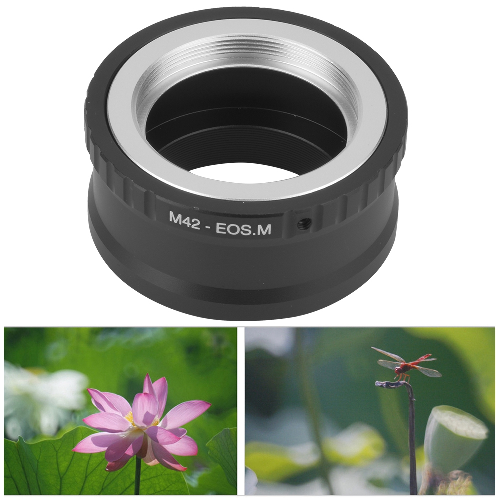 Ngàm Chuyển Đổi Ống Kính M42 Sang Canon Eos M