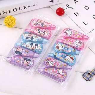 Bộ bút xóa kéo 6 trong 1 màu sắc ngẫu nhiên