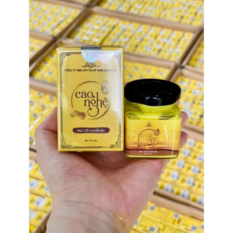 Cao nghệ x3 ngừa mụn trắng da 50g