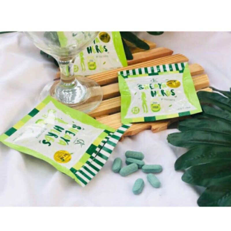 Sét 10 gói detox khử mỡ bụng sheaya herbs  Thái Lan